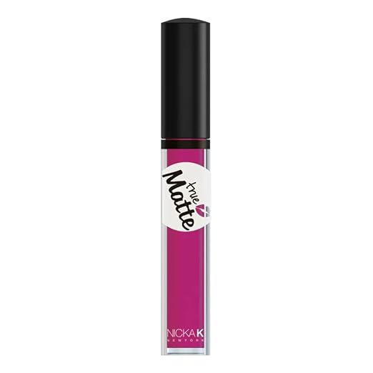 Nicka K True Matte Lip Colour, Jazzberry Jam, 3.5g at Rs. 198