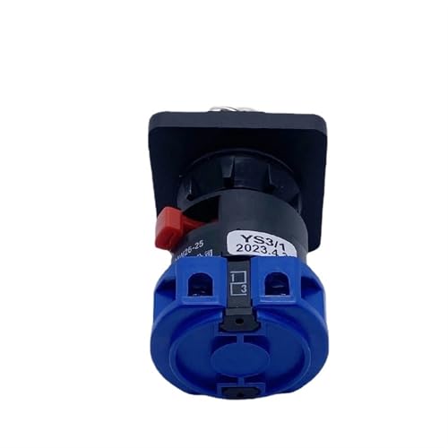 Interrupteur à came rotatif LW26-25YS3/1S de 22mm pour coupure de courant