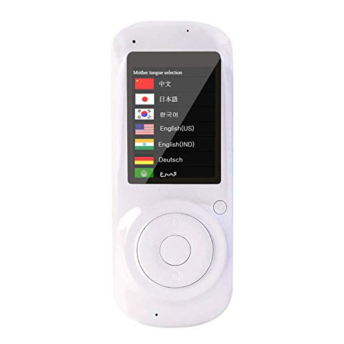 Traducteur de langue bidirectionnel simultané à écran tactile mini