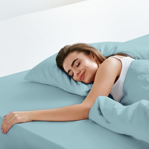LuxClub SuperKing Fitted Sheet Bedding with 45cm Depth, Extra Deep Soft Cooling Bed Sheets Microfiber Fabric Ease Care Soft & Comfortable Fade Resistant - Grey, Super King