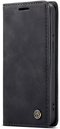 Chocoyi Leather Flip Wallet Phone Case Cover for Huawei P30 Pro, Magnetic Closure Case Cover with Stand function and Card Slots.-Blue