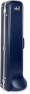 Crossrock CRA860TBBL Trombone, Contoured ABS Molded Hard Shell Case with Padded Strap in