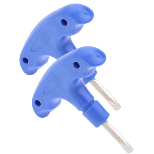 QUMIIRITY 2個 ポータブル高耐久ゴルフクラブレンチ 多機能アウトドアスパナ 小型工具 ゴルフクラブ修理用アクセサリー 型六角レンチ対応