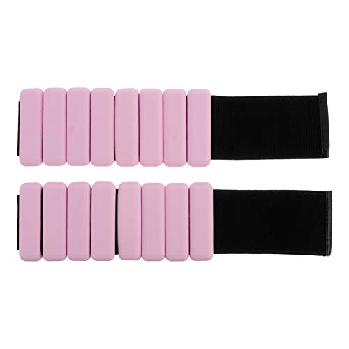 IMIKEYA 1 par de pesos de pulso com alças ajustáveis e pesos de pulso para mulheres, homens, treino,