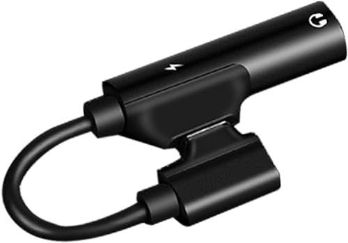 イヤホンジャックアダプター USB C, USB C から 3.5 mm ヘッドホンおよび充電器アダプター, ほとんどの USB C デバイスと互換性のある Type C - ヘッドフォン オーディオ アダプター Bluefisher