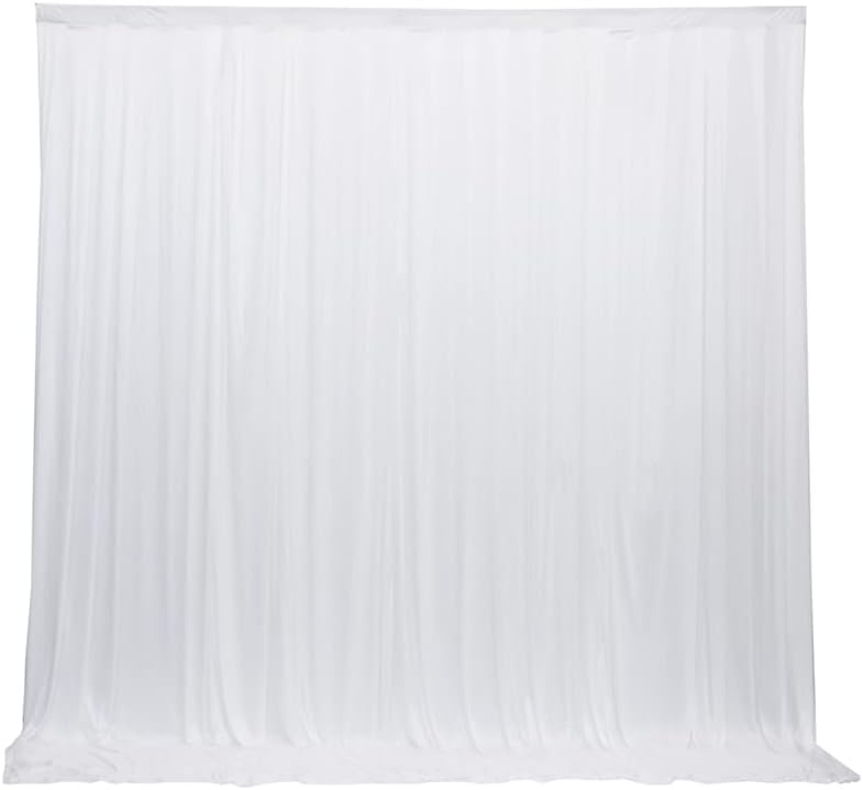 SweetEasy Cortinas de fondo de fotografía de 10 x 10 pies, paneles de fondo de boda, para baby shower, cumpleaños, hogar, fiesta, evento, festival,