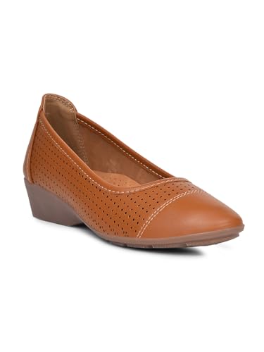 Image of Bata Women's Wedge Heel Ballerina