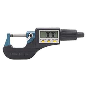Oumefar Digitales Mikrometer 0-25mm Präzisionswerkzeug