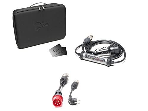 Juice Booster 3 air Basic Set, Mobile Wallbox 11kW mit App, Ladegerät für BEV mit Typ 2 Ladekabel E Auto, Superleicht und Fle