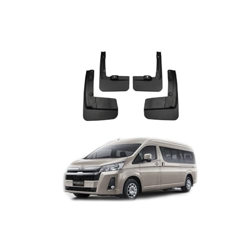 Image of Car Mud Flaps Mudguard for 2026 Toyota Hiace 2019-2025 Front and Rear Mudflaps Splash Guards Heavy Duty Flares 4-PC Auto Accessories,Send 1 Car Wash Towel,2019~2026