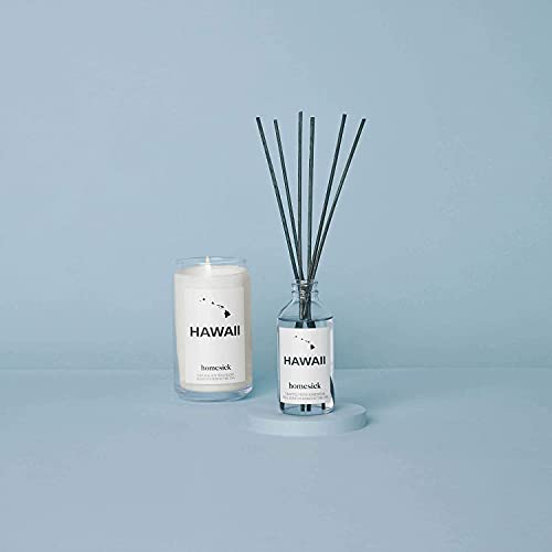 Homesick Scented Candles for Home (Hawaii) - 13.75 oz Long-Lasting Soy Wax Jar Candle for Women & Men for All Occasions, 60-80 Hours Burn Time - Notes of Pineapple & Coconut - Image 4
