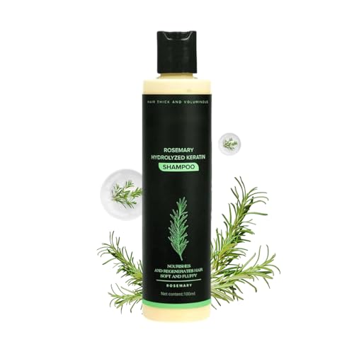 Champú Orgánico - 100ml, Champú De Romero, Fortalecedor Del Cabello Orgánico | Los Champús Naturales Para Mezclar Aprovechan La Regulación Botánica Y El Apoyo Al Microbioma Del Cuero Cabelludo