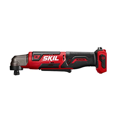 SKIL 2-Tool Combo Kit: PWRCore 12 Brushless 12V 1/2 Inch Cordless Drill Driver and 1/4 Inch Hex Right Angle Impact Driver, with 2.0Ah Lithium Battery and PWRJump Charger - CB743001