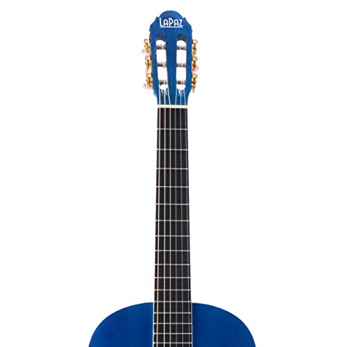 LaPaz 002 BL guitare classique – bleu - Les Beatles, Paul McCartney, John Lennon, RIngo Starr, George Harrison LaPaz 002 BL guitare classique - bleu – Image 7