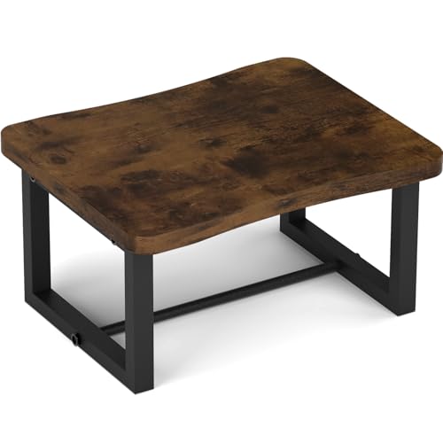 Image of Wooden Step Stool, Stepping Stool for Adult, Wood One Step for Kitchen, Bedroom, Living Room, Bathroom Hold up to 500lbs