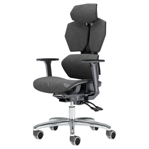 Silla Gaming con Doble Respaldo ergonómico para aliviar la presión, cojín Lumbar Ajustable, Silla Gaming de Carreras con balancín reclinable, Silla ejecutiva para Escritorio