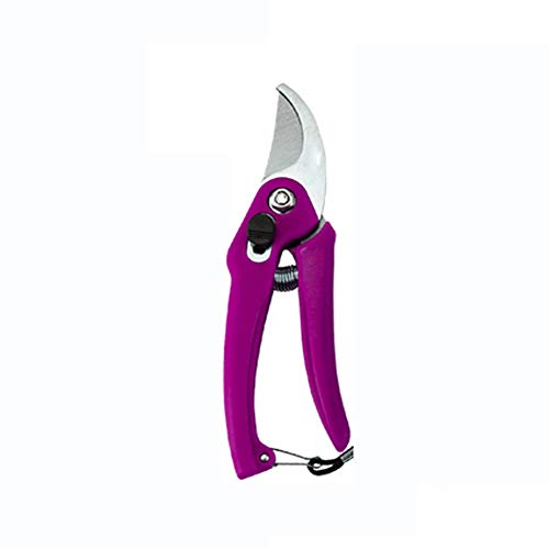 JYCQ Multifunctional stainless steel garden garden household pruning shears garden scissors,Red