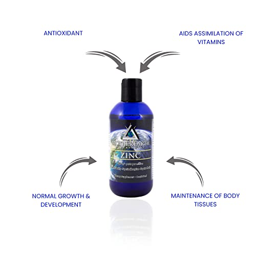 Mother Earth Minerals Ionic Liquid Zinc Supplement High Absorption Angstrom Zinc Mineral Drops for Immune Support, Enzymatic Function & Cellular Health, 8 oz - Image 3