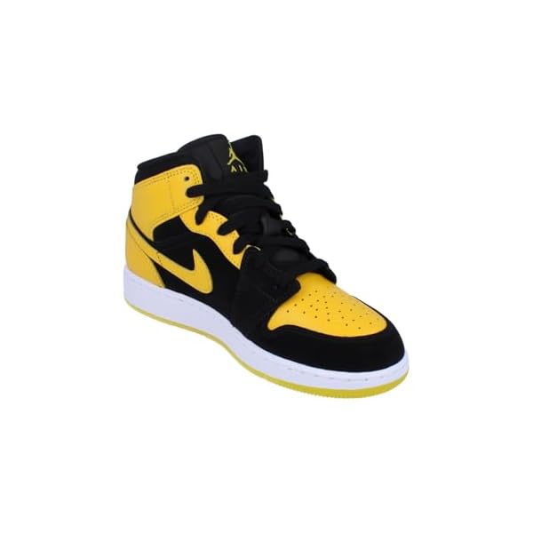 AIR JORDAN 1 MID (GS) "STARFISH/BLACK-WHITE-SAIL" - Image 5