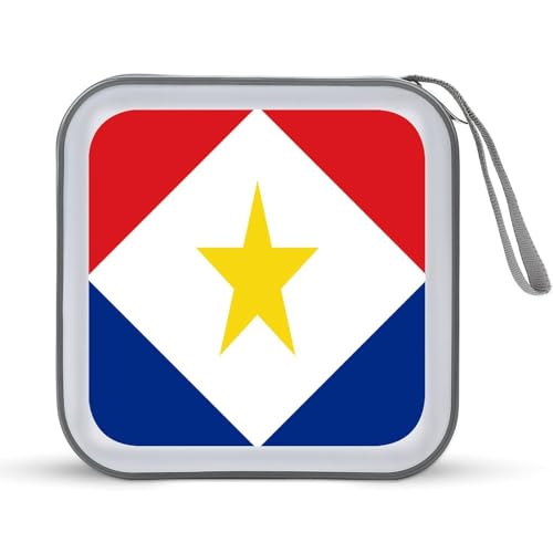 Saba Flag CD Case DVD Storage Case Portable