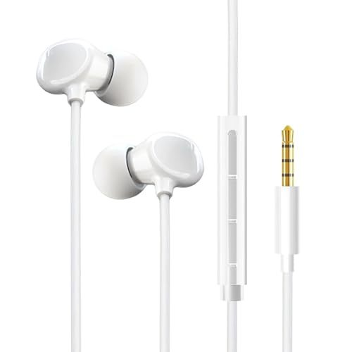 Comfort Fit Earbud Featuring Ceramic Design Copper Wire in Ear Headphone Ensuring Long Last Comfortable USB C Headphones