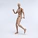 SOUFORCE 1:12 Scale Male Figure Body 6in Flexible Drawman Action Figure Doll Miniature Figure Collection