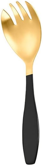 サラダフォークスプーン 厚みのあるスプーンとフォーク フルーツサラダスプーン サラダフォーク ホームキッチン用,Colour 6-2