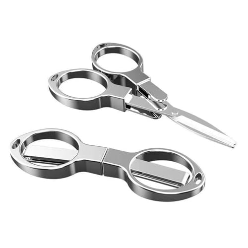YVAOG Folding Scissors, Safe Portable Safe Portable Travel M...