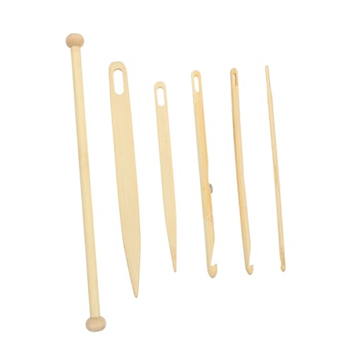 ERINGOGO Weaving Loom Set Kit Wooden Needles Hooks Knitting Tools for Tapestry Handcrafts