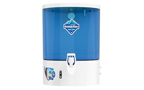 Image of Aqua Ultra Copper RO Water Purifier with UV+UF and TDS Controller | 9Liter | Fully Automatic Function and Best for Home and Office | ISI marked (Classic Black) (Blue)