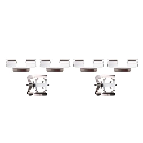 Image of Detroit Axle - Rear Brake Pads for 1999-2006 Chevrolet Silverado 1500 GMC Sierra 1500 Astro Safari Tahoe Yukon Cadillac DeVille DTS, Ceramic Brake Pads Replacement