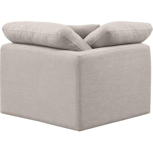 Sillón Contemporáneo Plegable Tela Beige miniatura 7