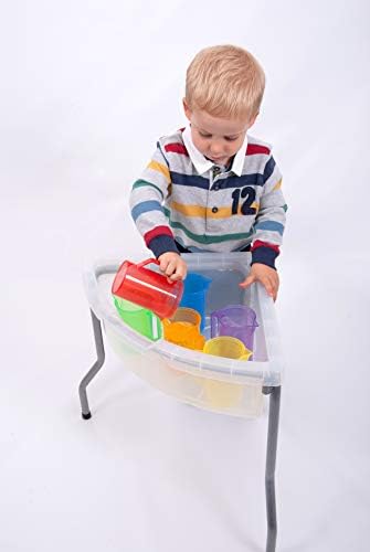 TickiT 73103 Translucent Colour Jug Set, 77 mm Dia, 6 Pieces, Translucent