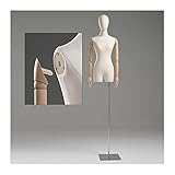 Largement utilisé : le mannequin peut être utilisé dans des expositions, des magasins, des vestiaires, des boutiques de mariage, des bases de photographie, des magasins de vêtements, des centres commerciaux, etc., ou des designers dessinant, créant des motifs, confectionnant des vêtements, etc.