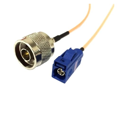 Câble de raccordement droit RG316 coaxial N mâle vers C femelle liaison 30 cm impédance 50 Ohms