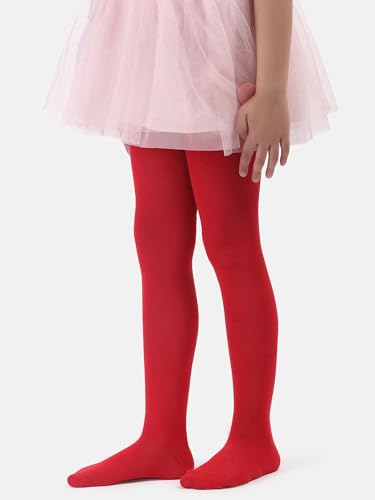 Image of NEXT2SKIN Kids Cotton Ultra Soft Stretchable Fit Ballet Tights Pantyhose Stockings (Assorted, 0-14 Years)