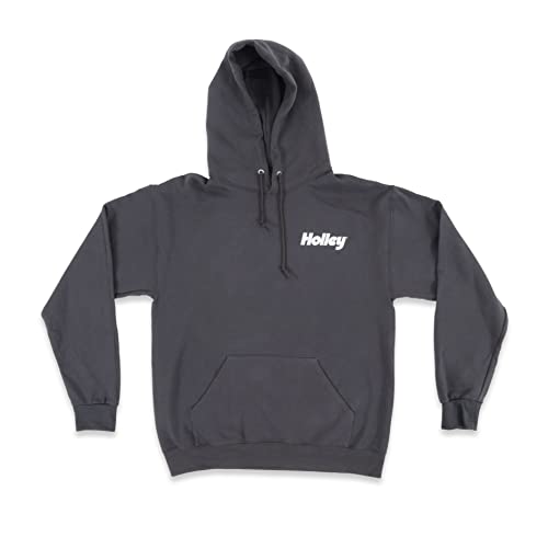 Holley 10432-XLHOL Hooded Sweatshirt - Fleece - Adult X-Large - Charcoal Grey