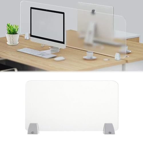 Cloison portable de table 60x50 cm pour le télétravail et l'étude à la maison