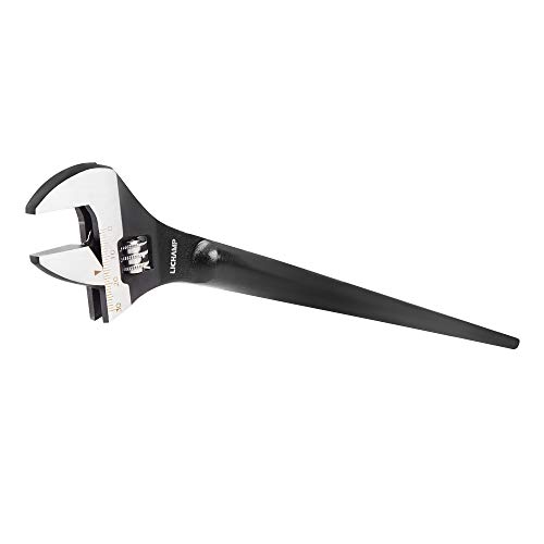Lichamp 10-inch adjustable construction spud wrench