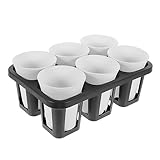 Pot de fleur de pépinière: les pots de plantes sont fabriqués dans un matériau plastique de première qualité, durable, robuste et pratique à utiliser.