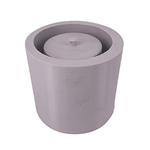 DIY Silicone Flower Pot Mold Large Round Shaped Molds for Candle Holder Making Succulent Plants Planter Pot Mould Concrete Moulds (Color Random)