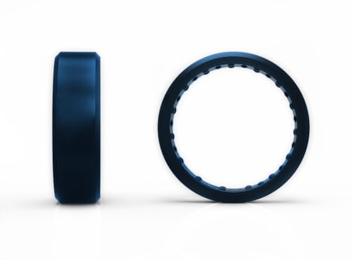 BULZi Wedding Bands, Massaging Comfort Fit Premium Silicone Ring with Airflow, Beveled Edge Design, Men’s and Women’s Rings, Breathable Flexible Work Safety2