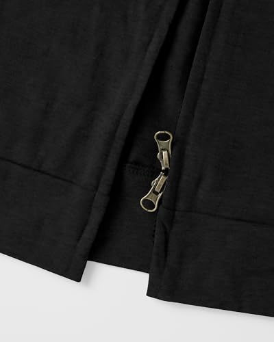 GIVON Women's Lightweight Hooded Vest Sleeveless 1/4 Zip Pullover Casual Hoodie Sweatshirt with Pockets4