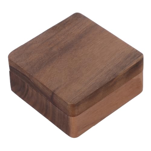 Caja de monedas vintage de madera organizadora para medallas de eva