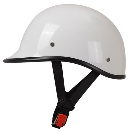 Casque bol scooter au design rétro soigné avec finition haut de gamme de taille M