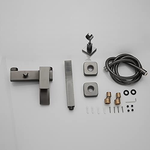 Douche cascade de bain et robinet mural pour en finir avec les rincages difficiles