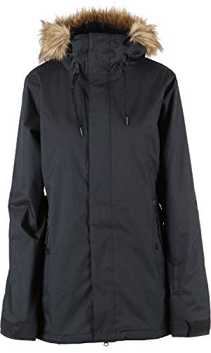 Veste de Snowboard Volcom Mission Insulated Femme Sz M Noir