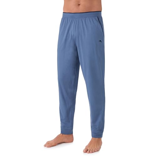 Tommy Bahama - Men's Essential Jogger, Long Tapered Cotton Blend Pajama Pants for Sleep or Lounge2