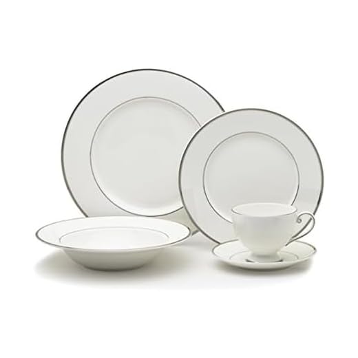 Mikasa Cameo Platinum 40-Piece Dinnerware Set, Service for 8