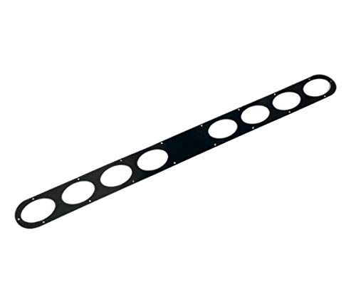 汎用 リアバンパーダクト リアディフューザー アルミ製 JDM USDM ブラック